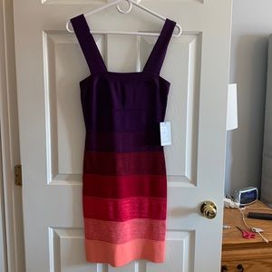 Express: ombré Body-con dress